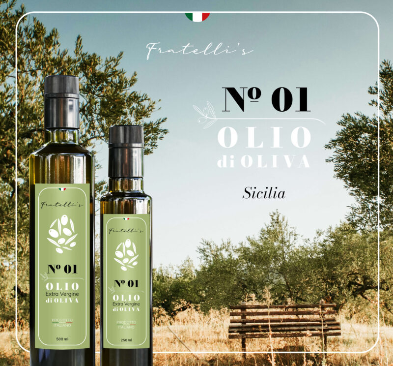 Fratelli’s № 01 Olivenöl, Olio di Oliva, Sicilia