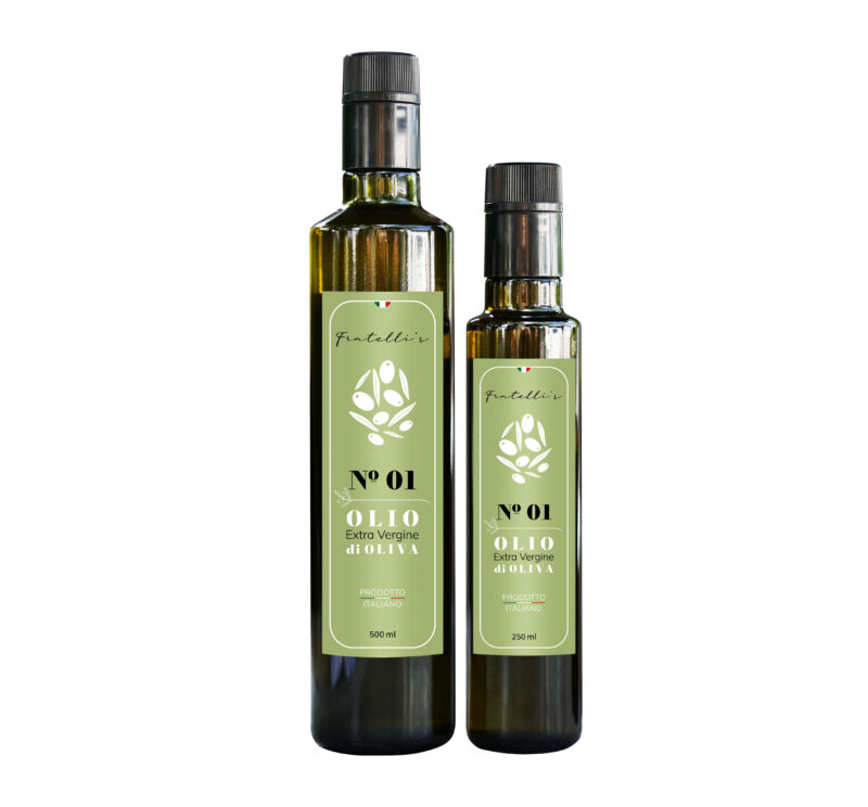 Fratelli’s № 01 Olivenöl, Olio di Oliva 500 ml und 250 ml